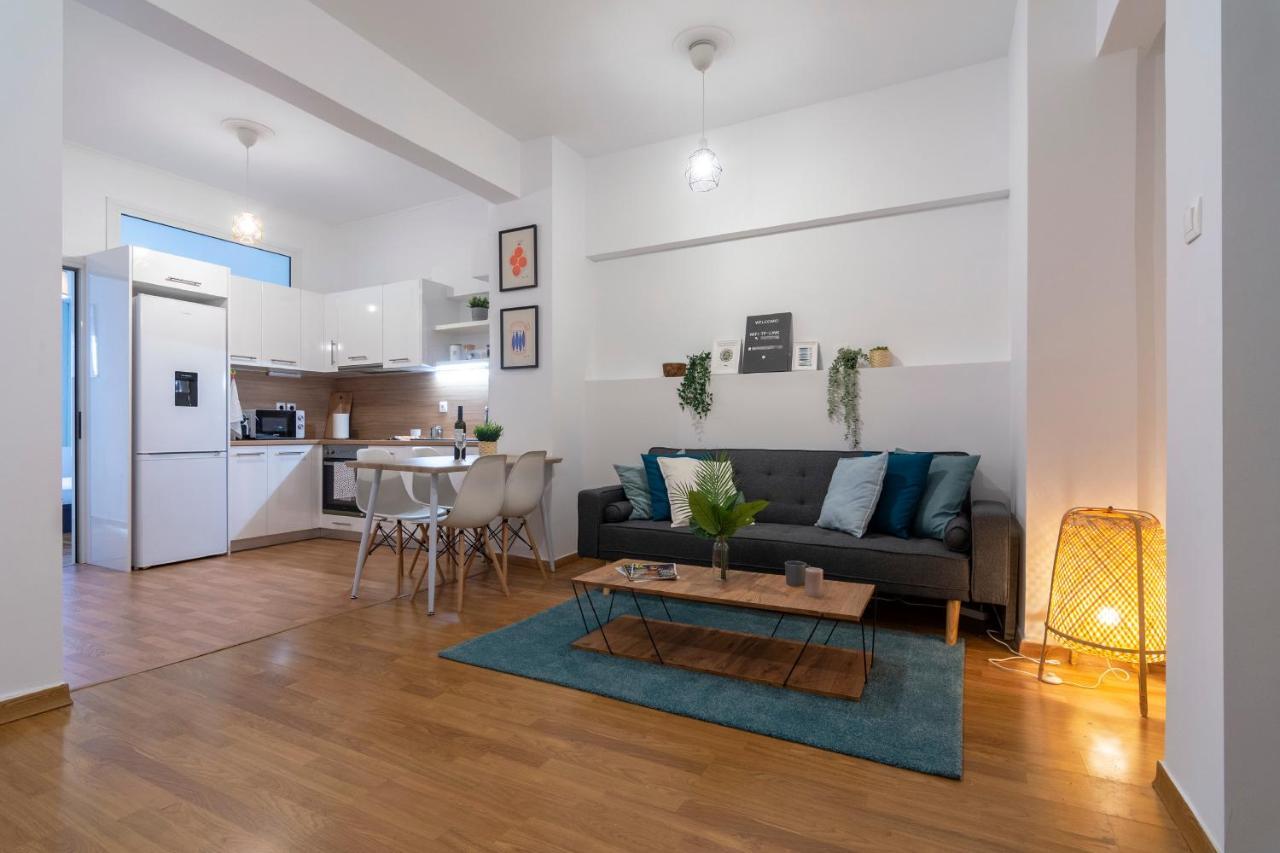 Modern 2Bd Apt In Athens , 3-Min Metro المظهر الخارجي الصورة